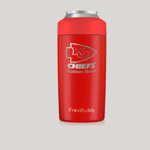 Personalized Kansas City Chiefs Insulated Koozie - Universal Buddy 2.0 by Frost Buddy