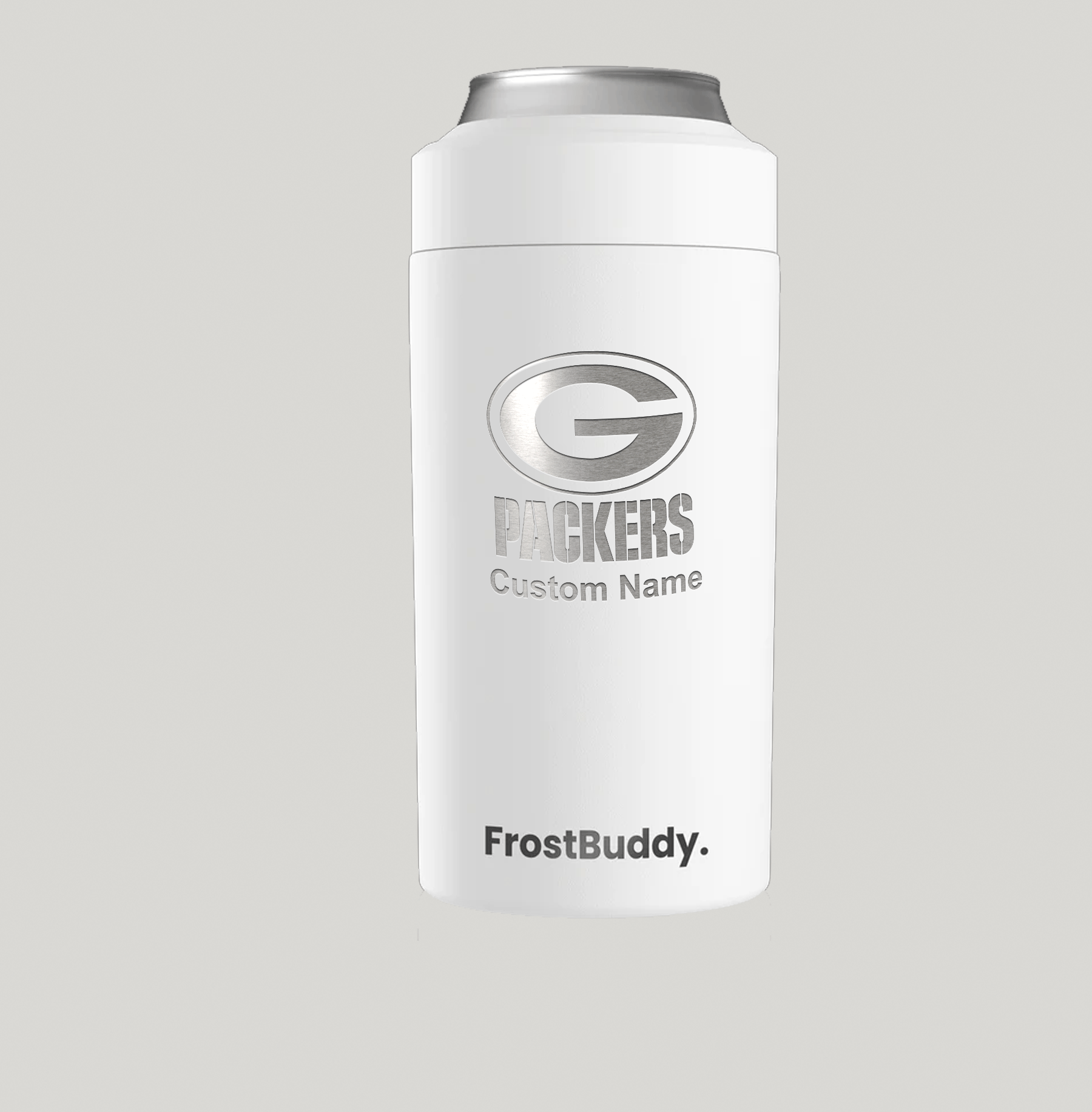 Personalized Green Bay Packers Insulated Koozie - Universal Buddy 2.0 by Frost Buddy - Image 2