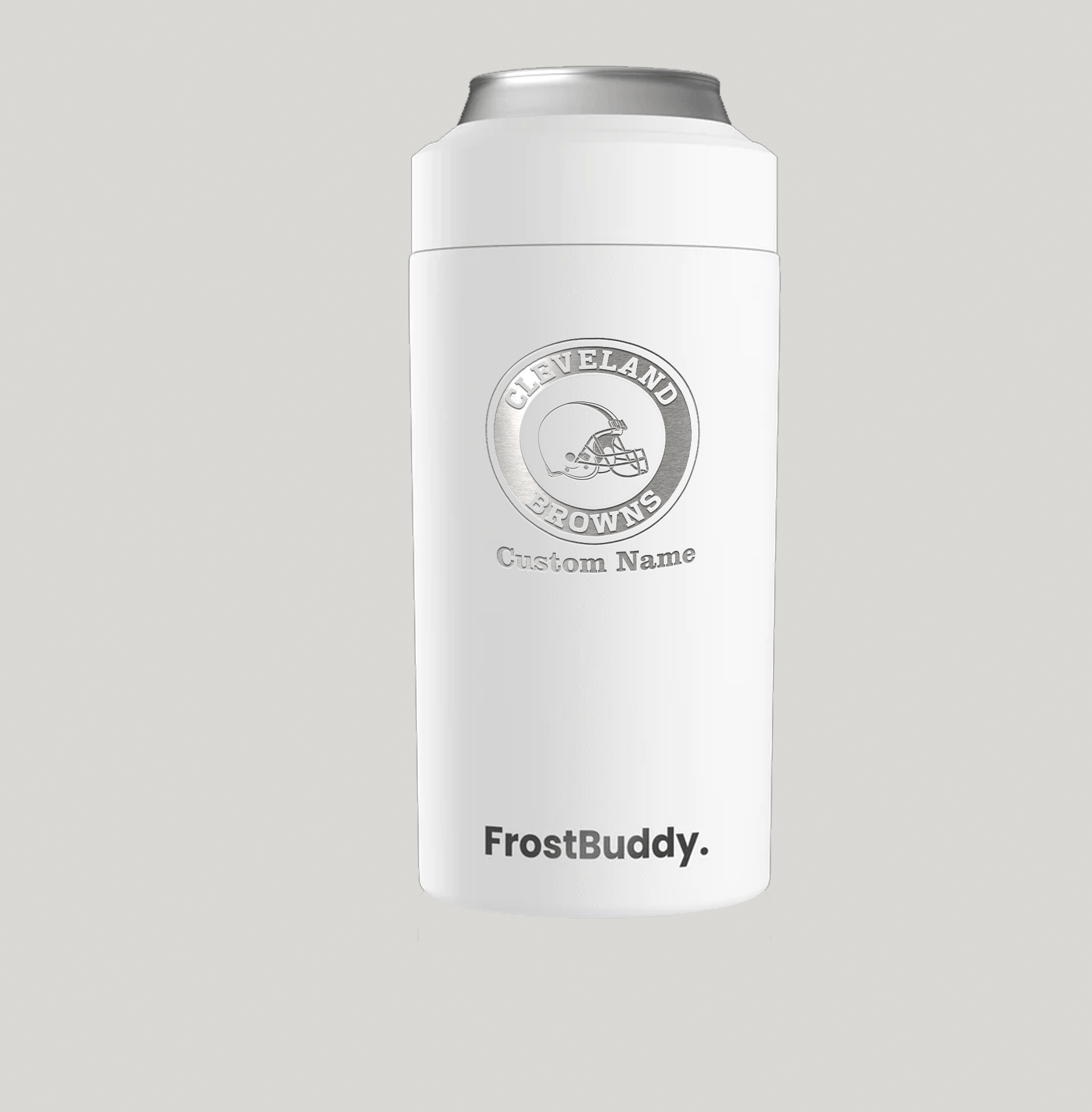 Personalized Cleveland Browns Insulated Koozie - Universal Buddy 2.0 by Frost Buddy