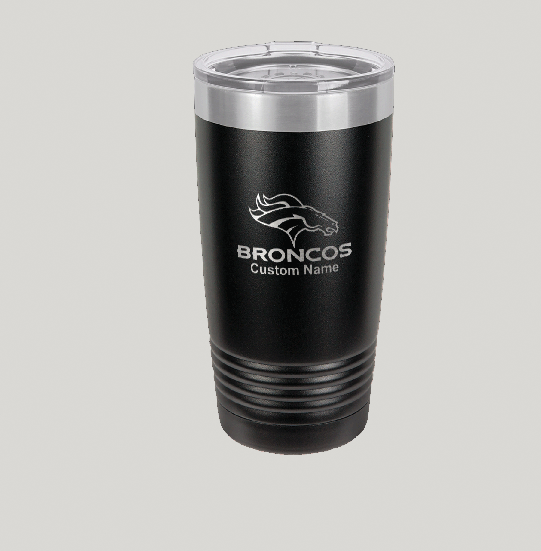 Personalized Denver Broncos Polar Camel 20 oz Tumbler - Image 2