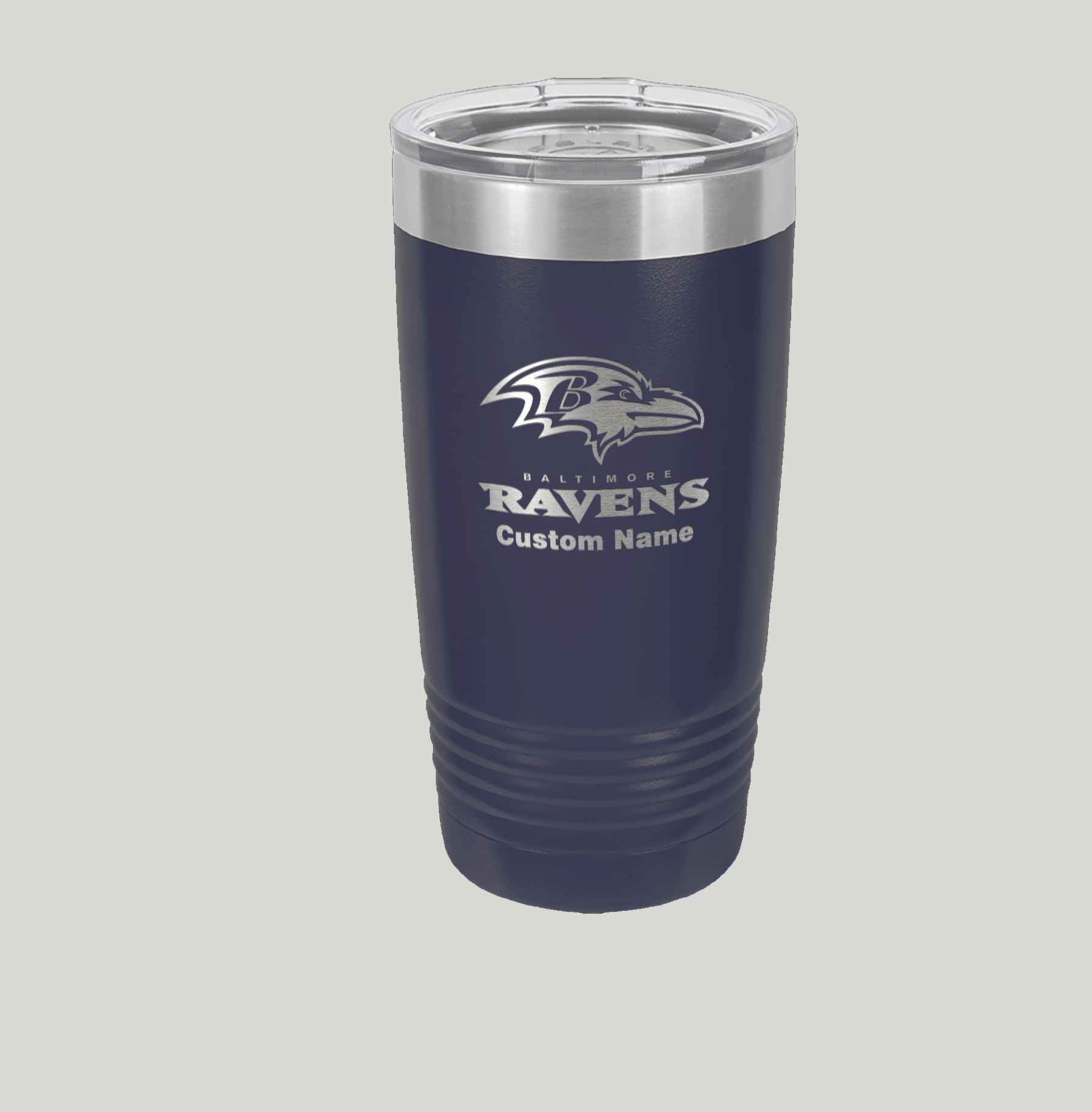 Personalized Baltimore Ravens Polar Camel 20 oz Tumbler - Image 3