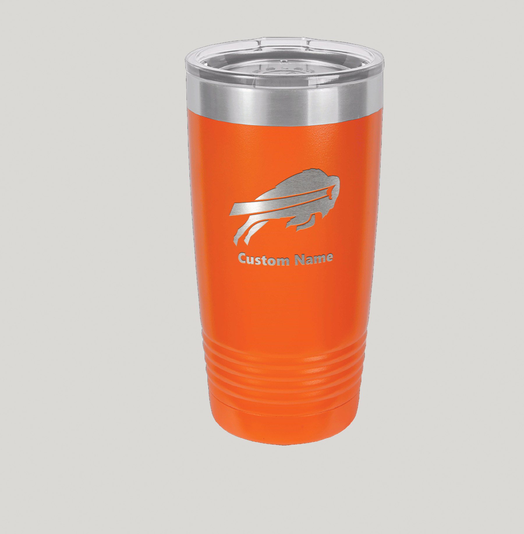 Personalized Buffalo Bills Polar Camel 20 oz Tumbler - Image 4