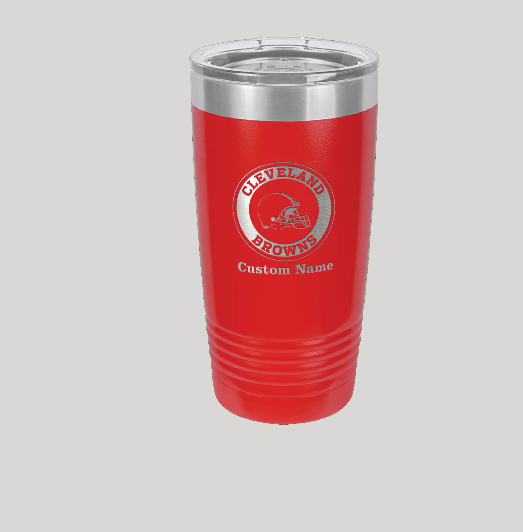 Personalized Cleveland Browns Polar Camel 20 oz Tumbler - Image 4