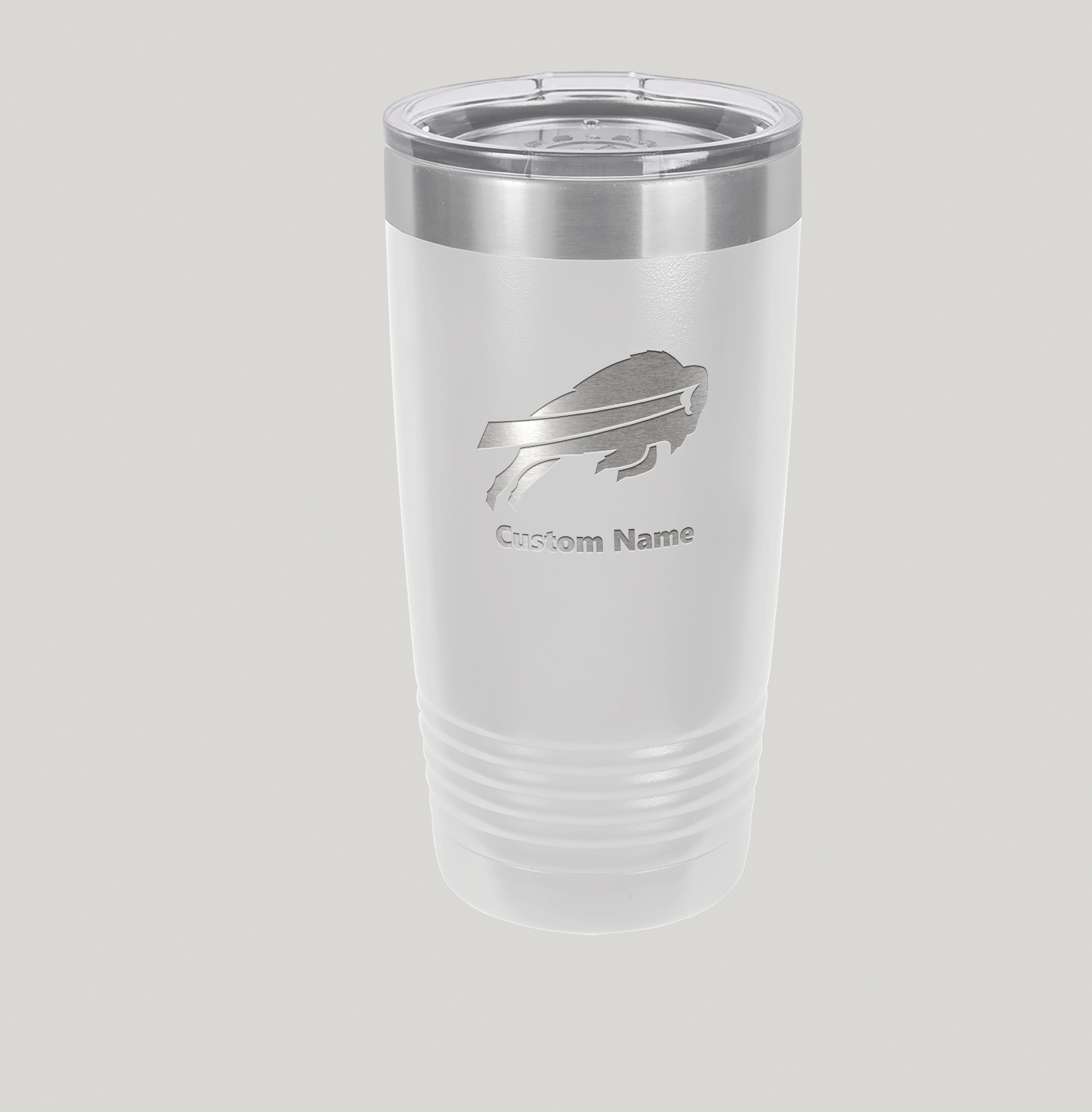Personalized Buffalo Bills Polar Camel 20 oz Tumbler - Image 2