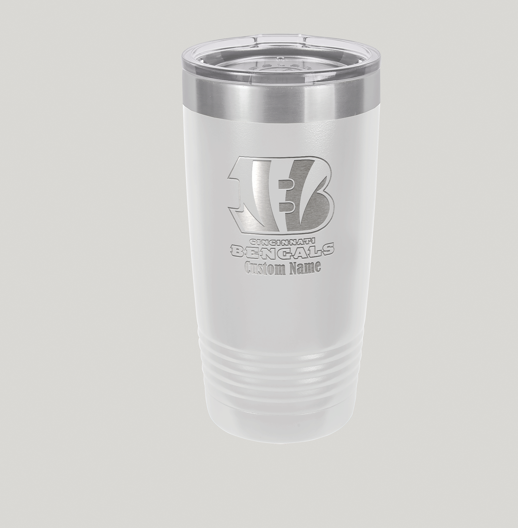 Personalized Cincinnati Bengals Polar Camel 20 oz Tumbler - Image 5