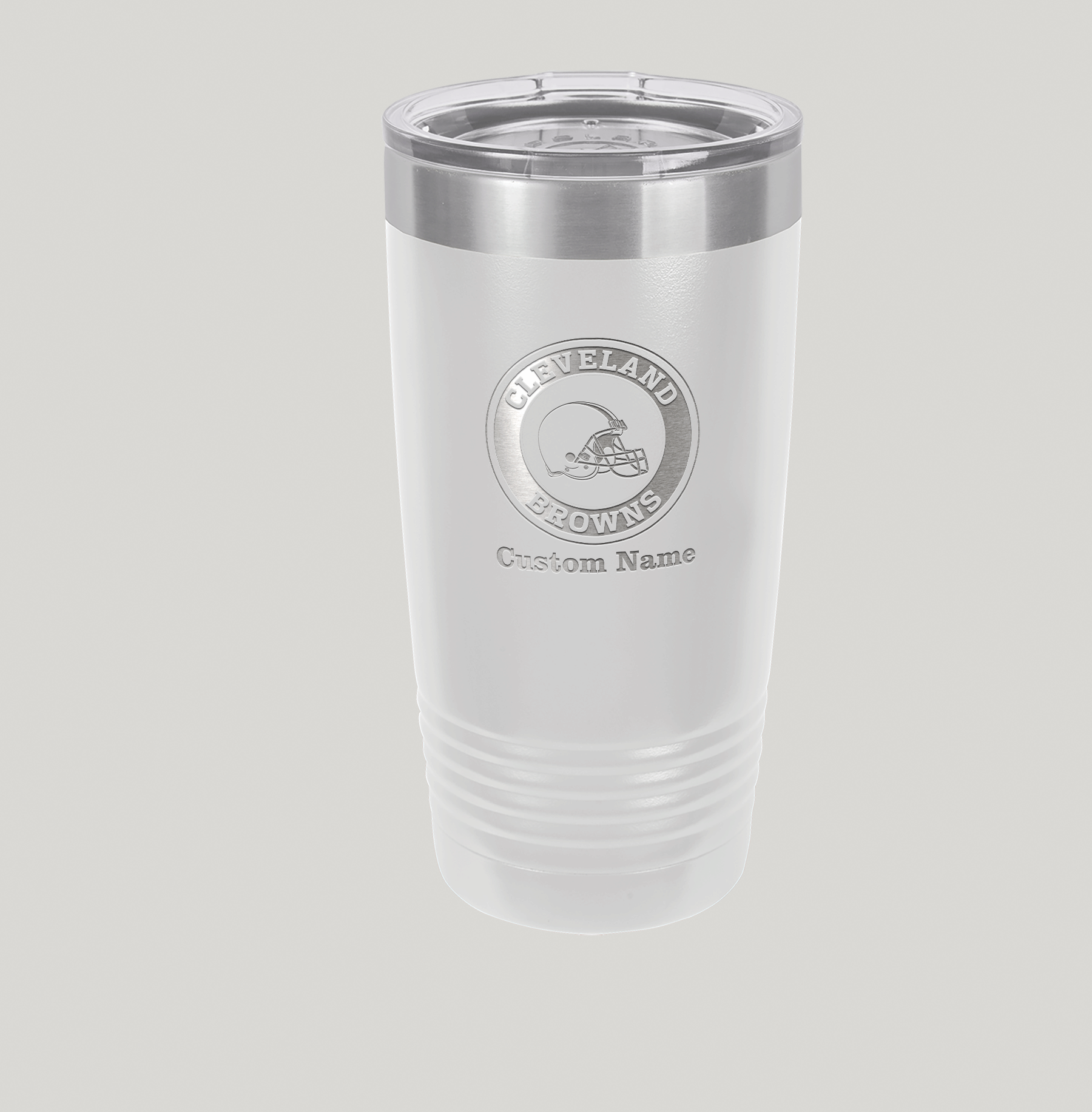 Personalized Cleveland Browns Polar Camel 20 oz Tumbler - Image 5