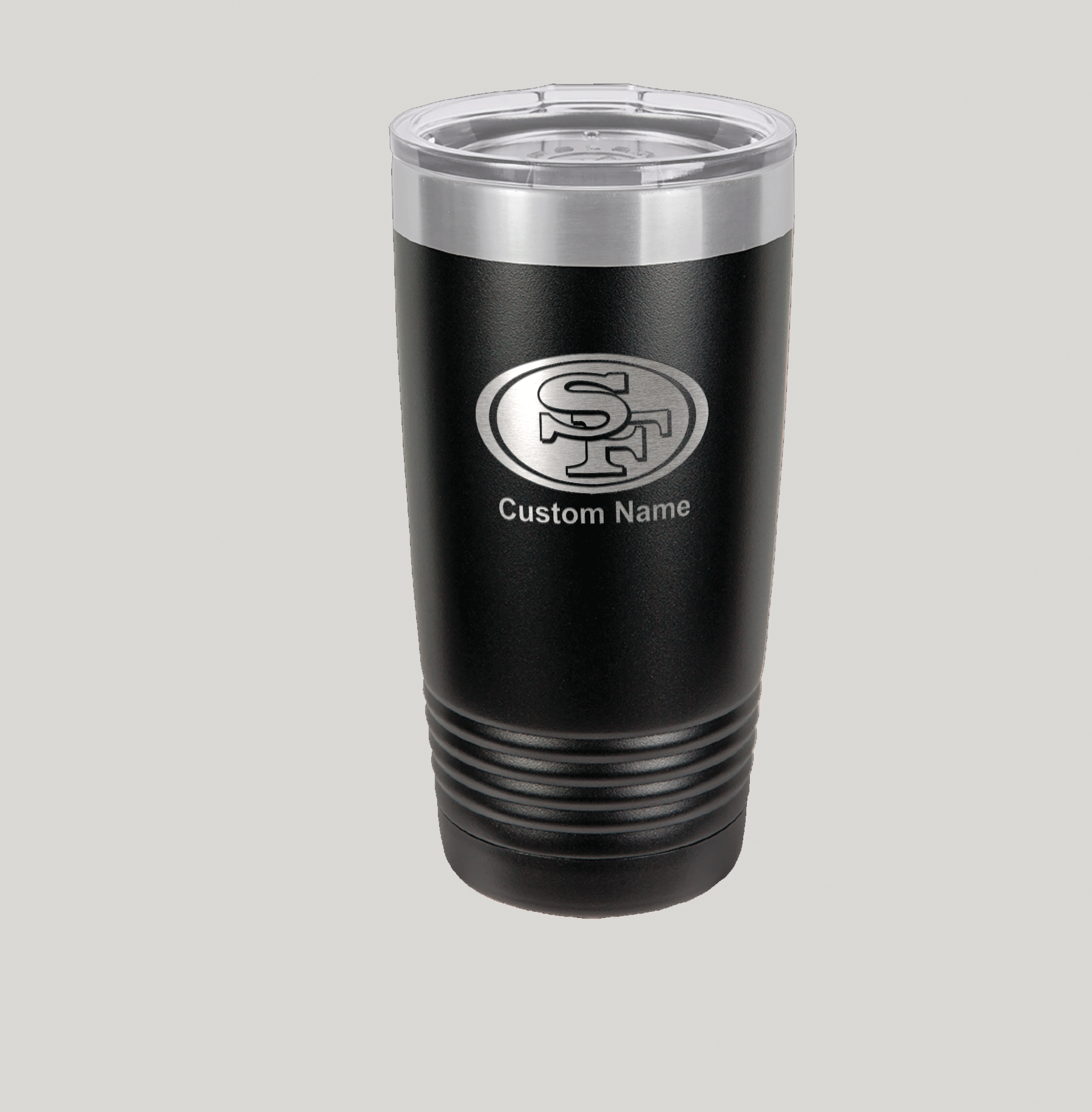 Personalized San Francisco 49ers Polar Camel 20 oz Tumbler - Image 4