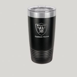 Personalized Las Vegas Raiders Polar Camel 20 oz Tumbler