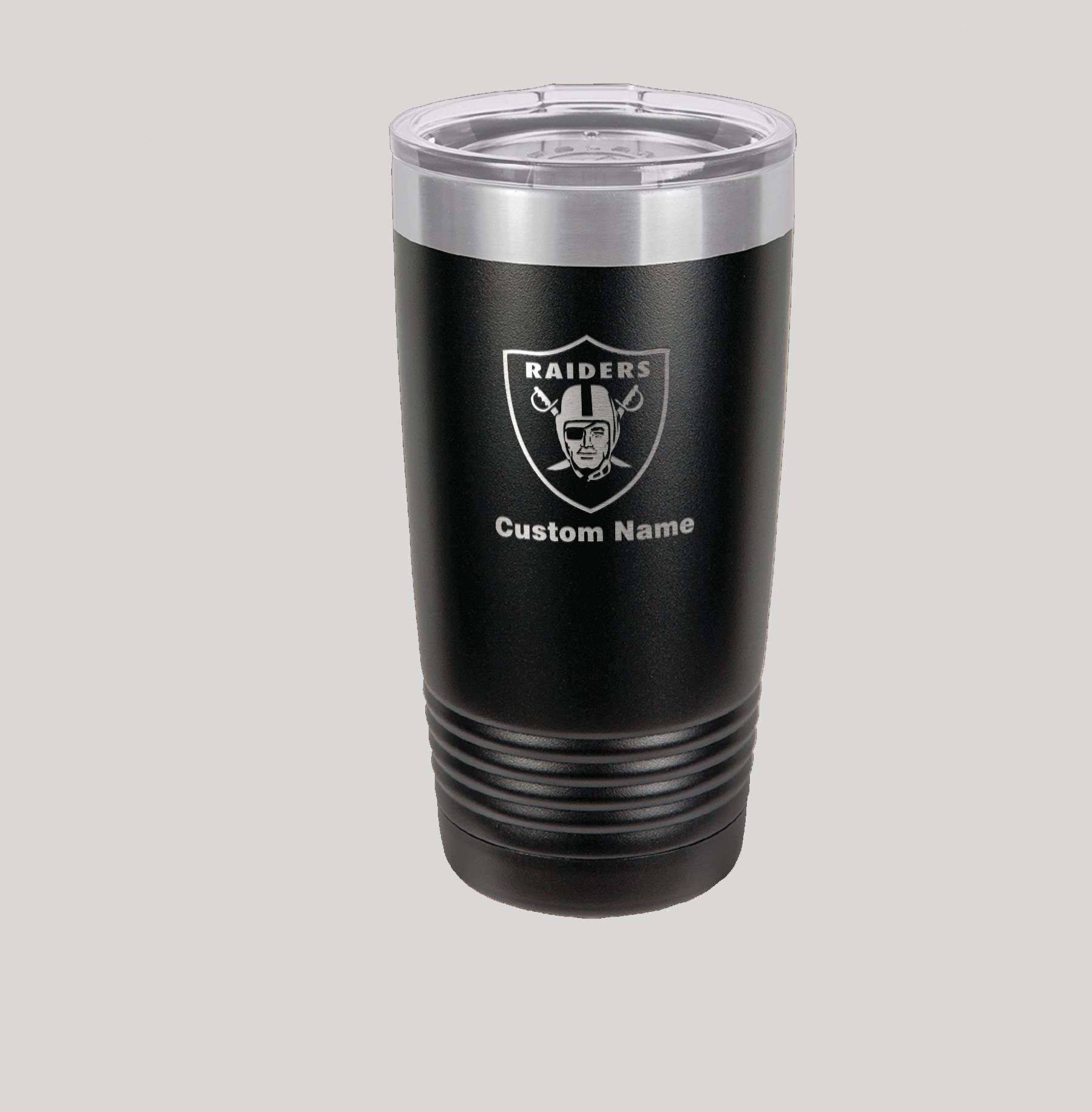 Personalized Las Vegas Raiders Polar Camel 20 oz Tumbler
