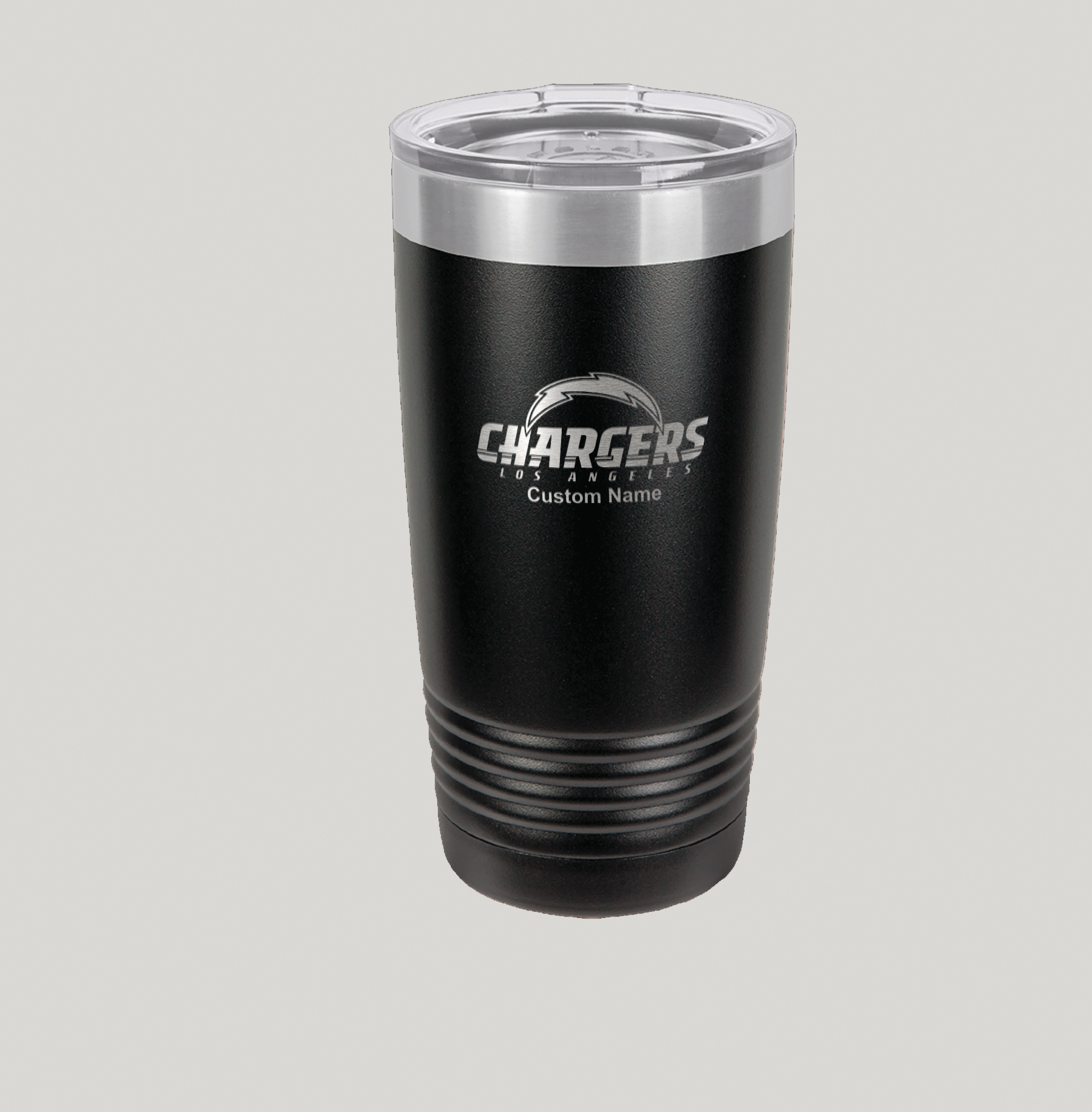 Personalized Los Angeles Chargers Polar Camel 20 oz Tumbler - Image 4