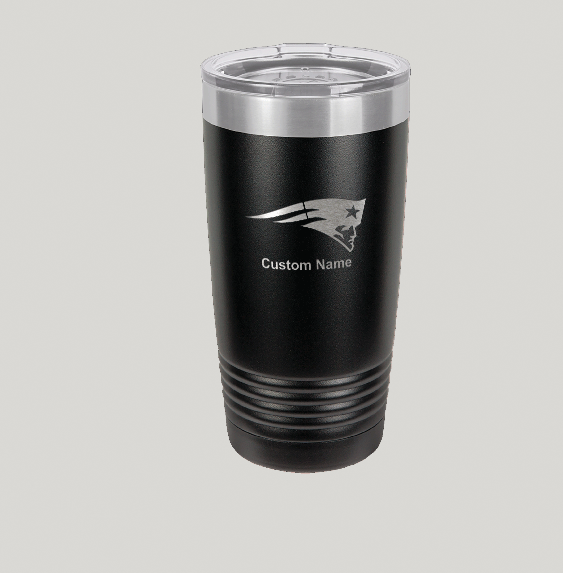 Personalized New England Patriots Polar Camel 20 oz Tumbler - Image 3