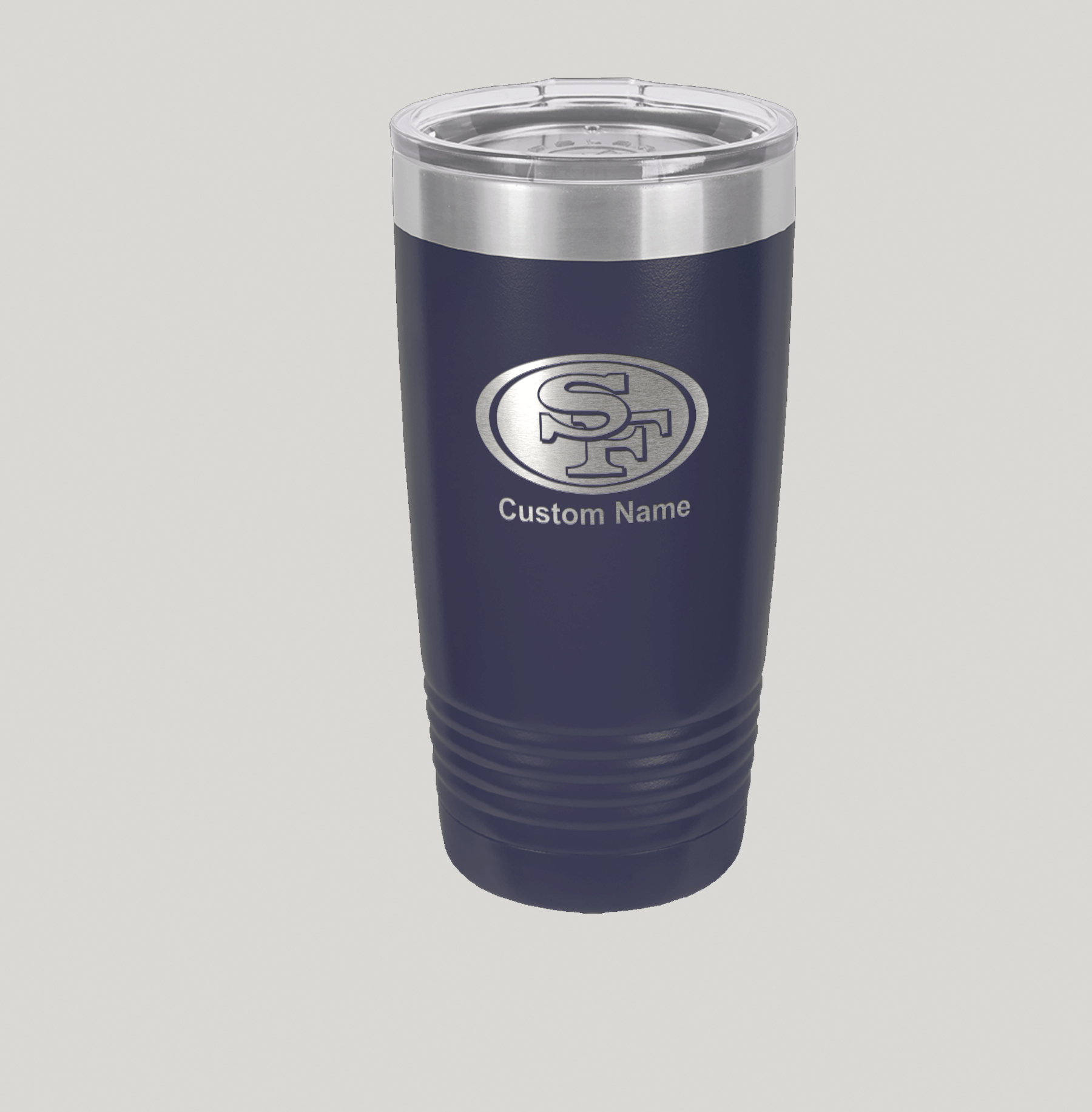 Personalized San Francisco 49ers Polar Camel 20 oz Tumbler - Image 5