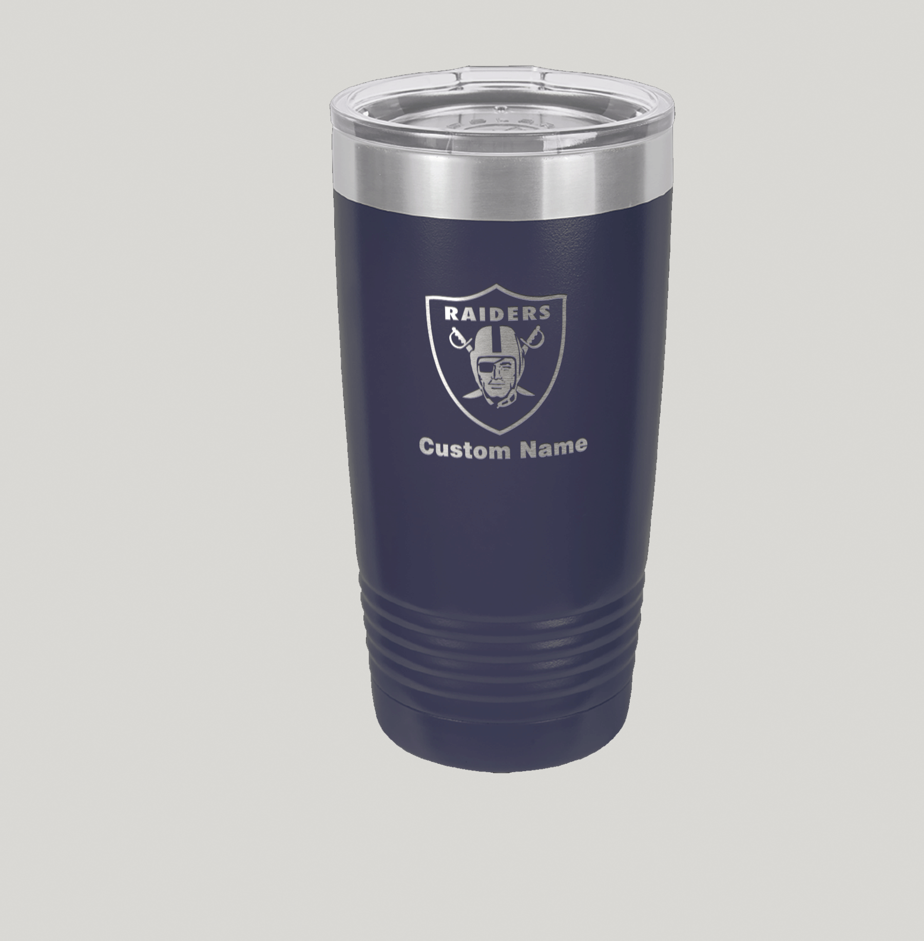 Personalized Las Vegas Raiders Polar Camel 20 oz Tumbler - Image 4