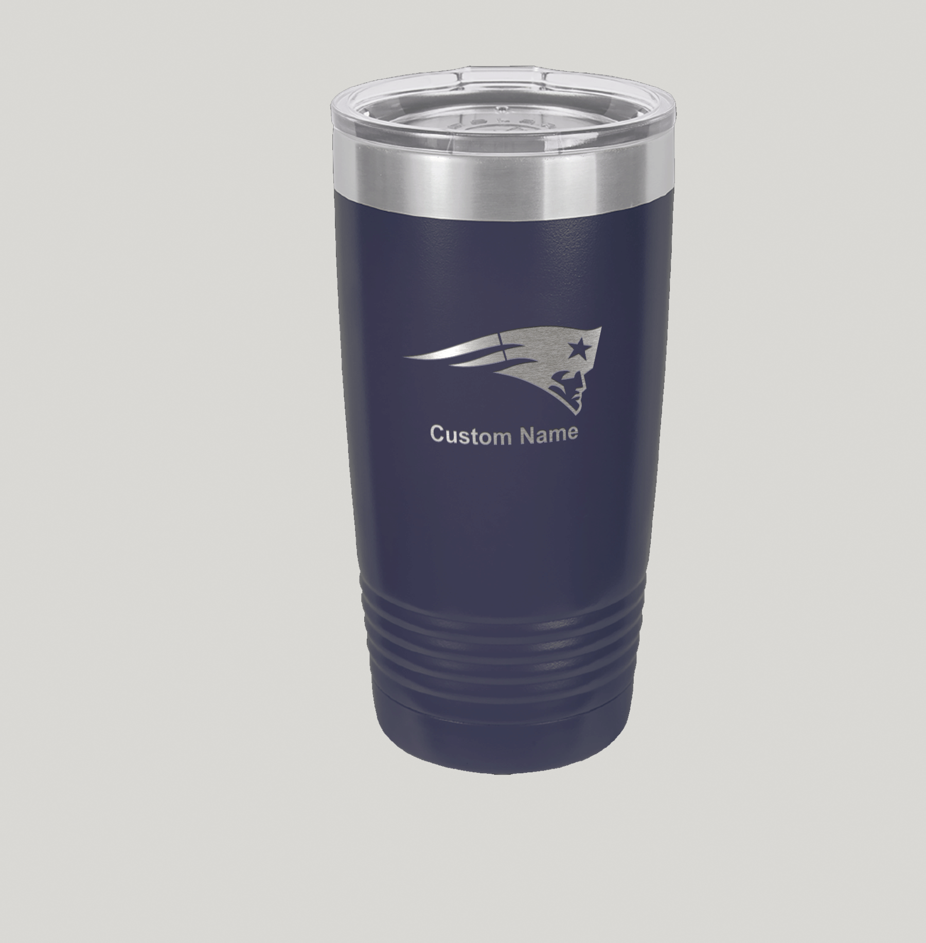 Personalized New England Patriots Polar Camel 20 oz Tumbler - Image 4