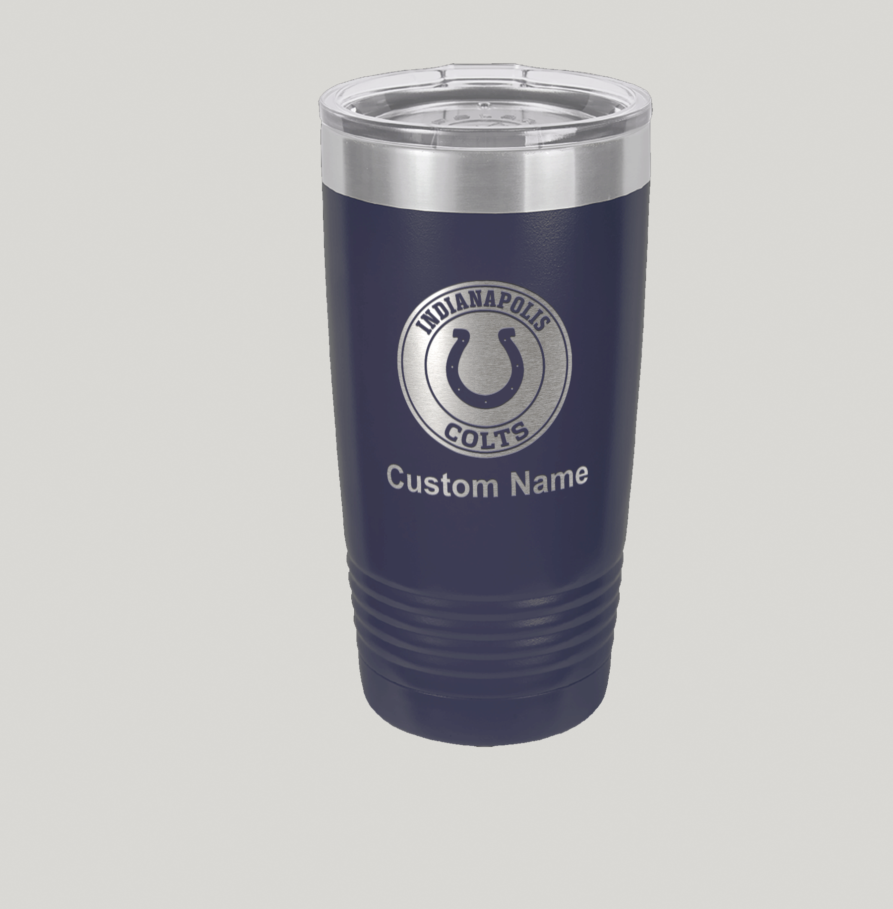 Personalized Indianapolis Colts Polar Camel 20 oz Tumbler - Image 4