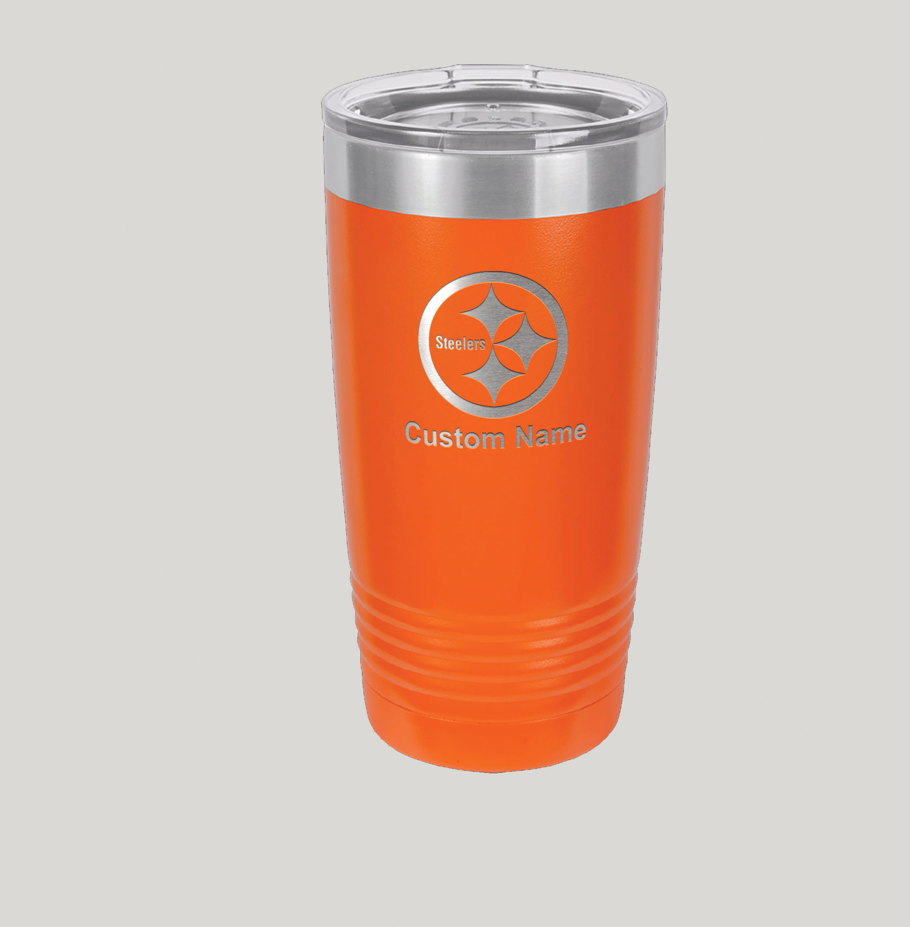 Personalized Pittsburgh Steelers Polar Camel 20 oz Tumbler - Image 3