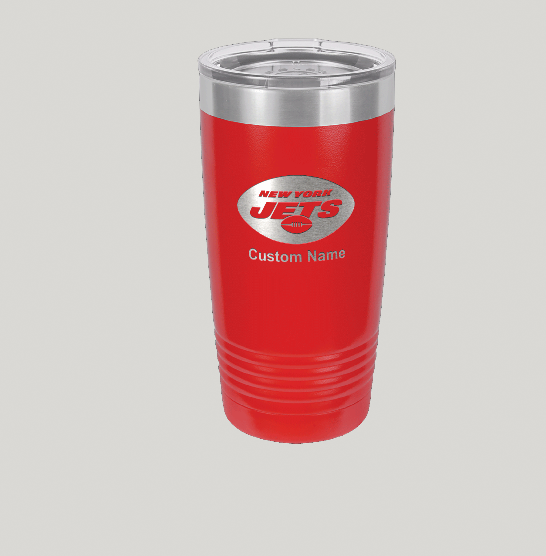Personalized New York Jets Polar Camel 20 oz Tumbler - Image 2