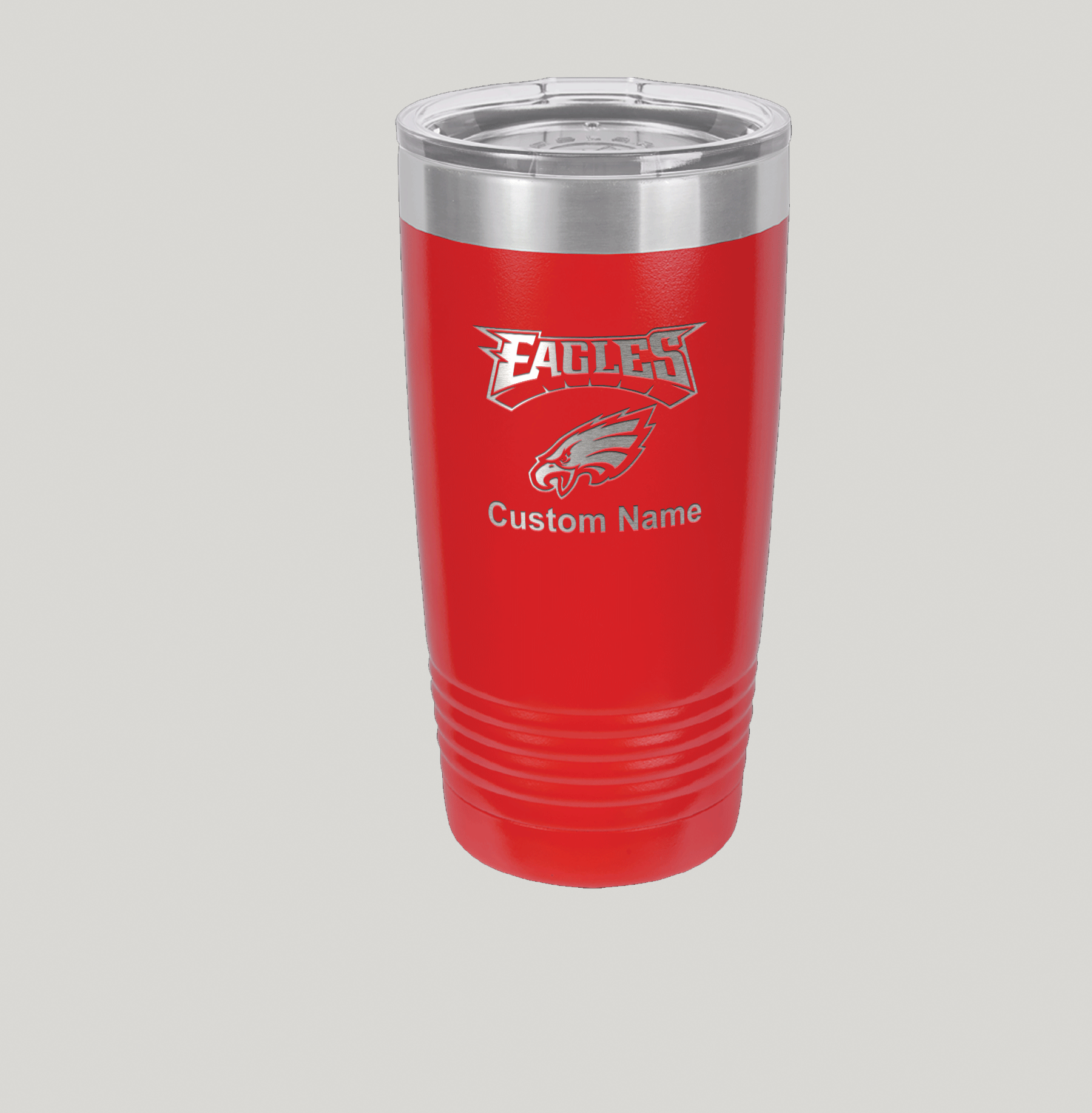 Personalized Philadelphia Eagles Polar Camel 20 oz Tumbler - Image 5