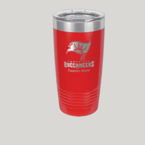 Personalized Tampa Bay Buccaneers Polar Camel 20 oz Tumbler