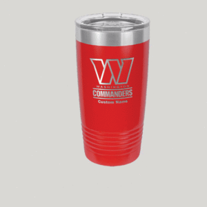 Personalized Washington Commanders Polar Camel 20 oz Tumbler