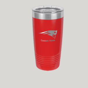 Personalized New England Patriots Polar Camel 20 oz Tumbler
