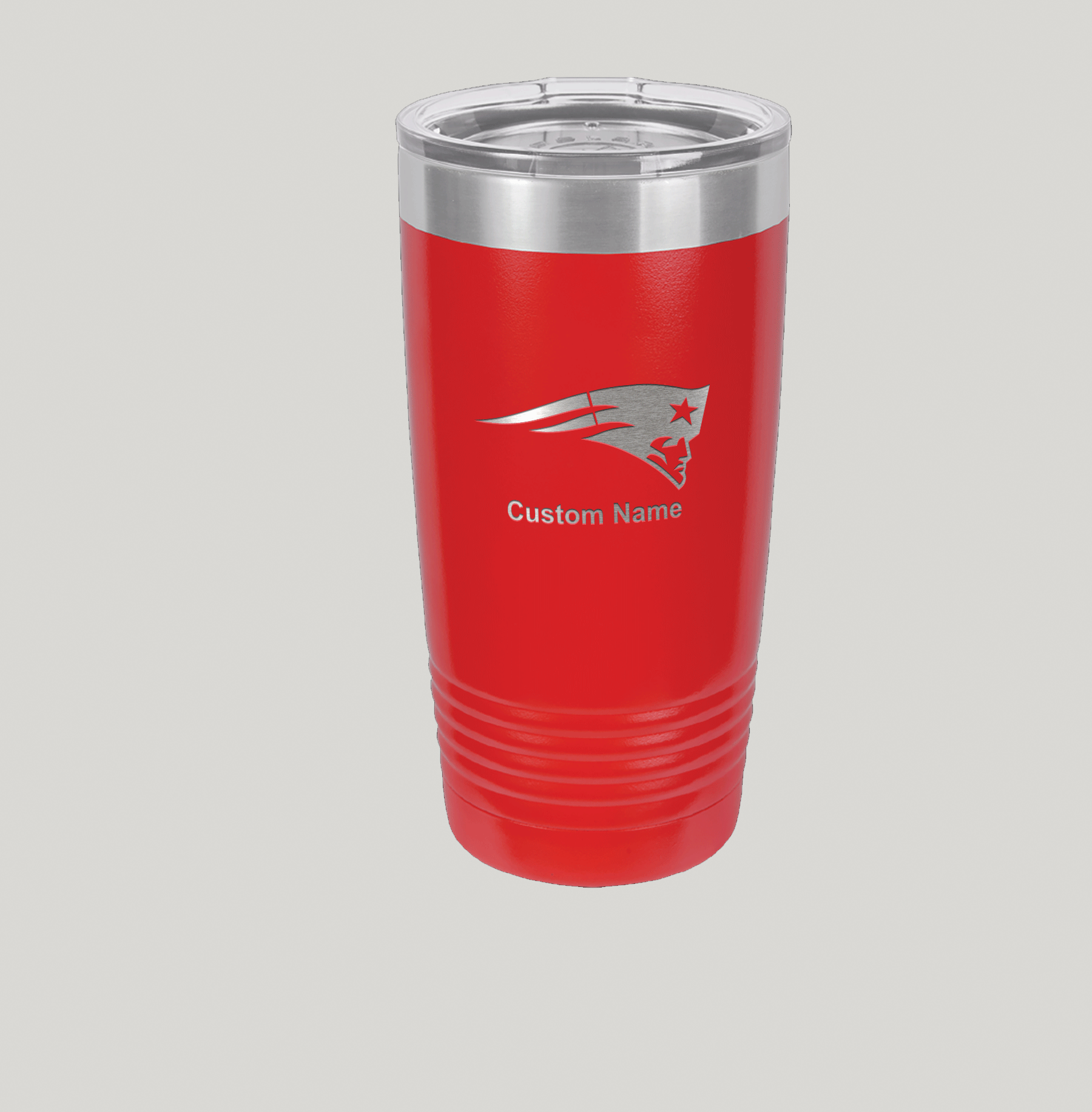 Personalized New England Patriots Polar Camel 20 oz Tumbler