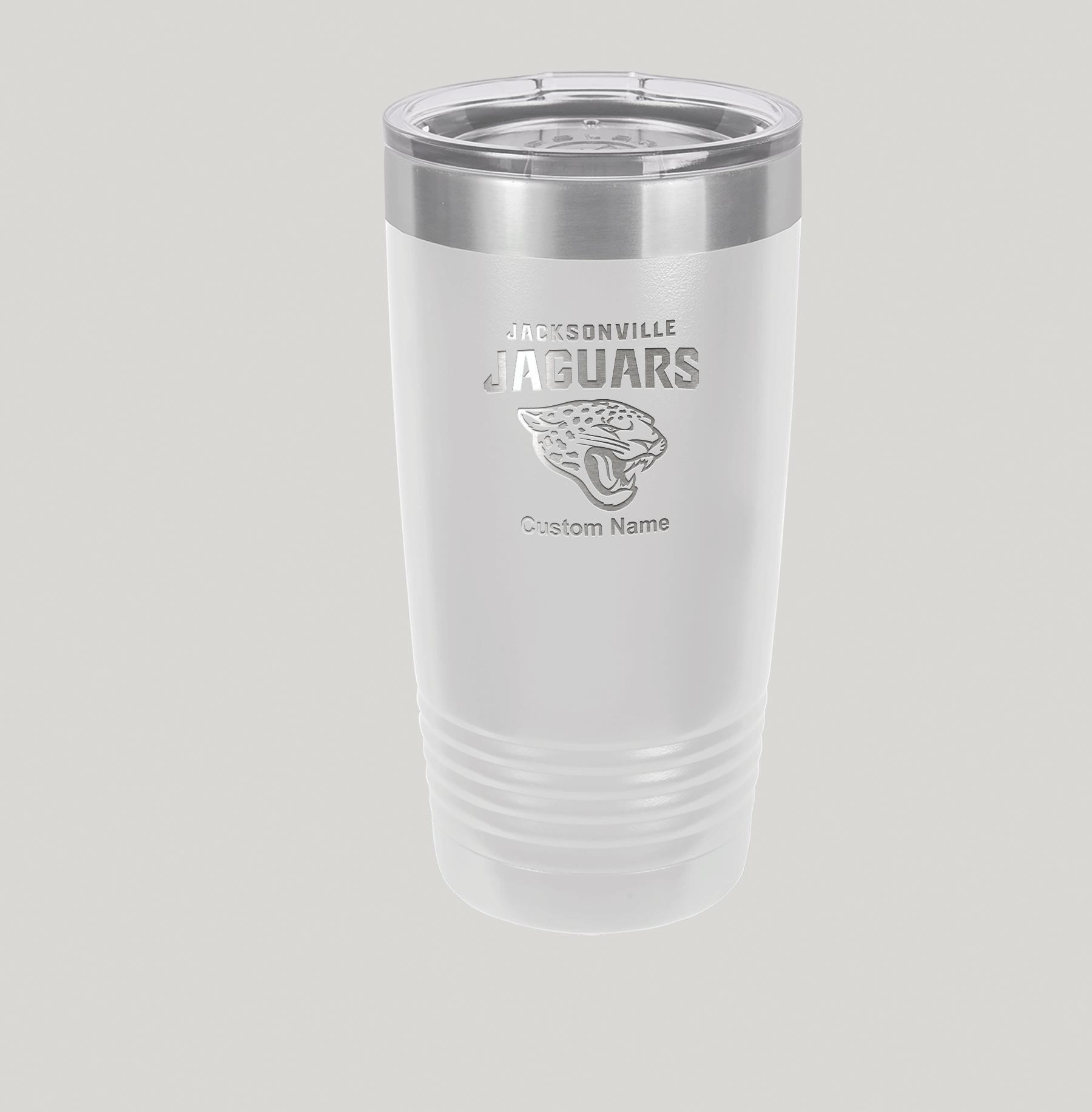 Personalized Jacksonville Jaguars Polar Camel 20 oz Tumbler - Image 3