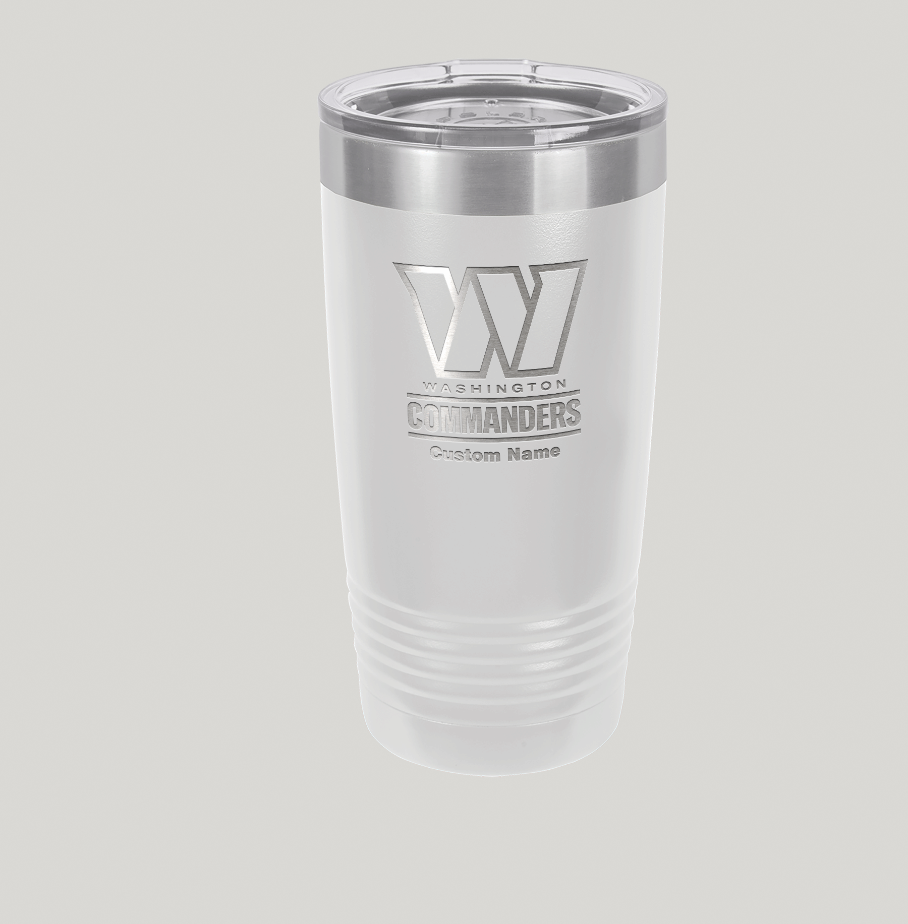 Personalized Washington Commanders Polar Camel 20 oz Tumbler - Image 2