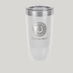 Personalized Indianapolis Colts Polar Camel 20 oz Tumbler