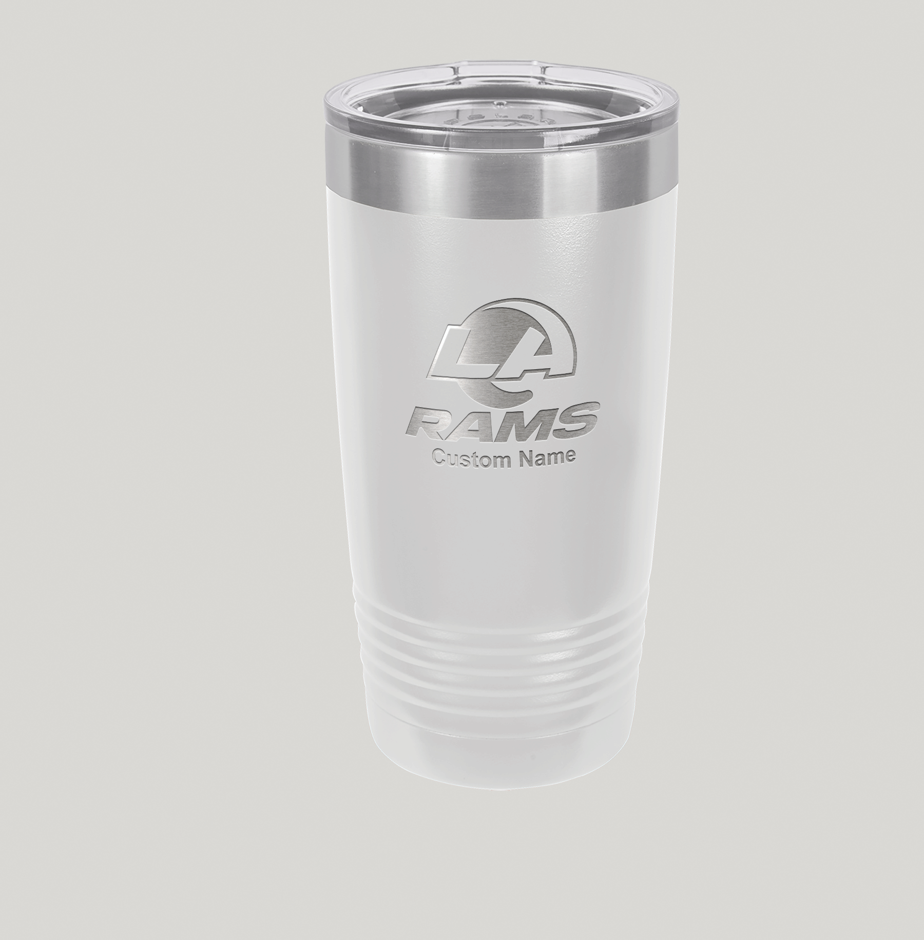 Personalized Los Angeles Rams Polar Camel 20 oz Tumbler - Image 2