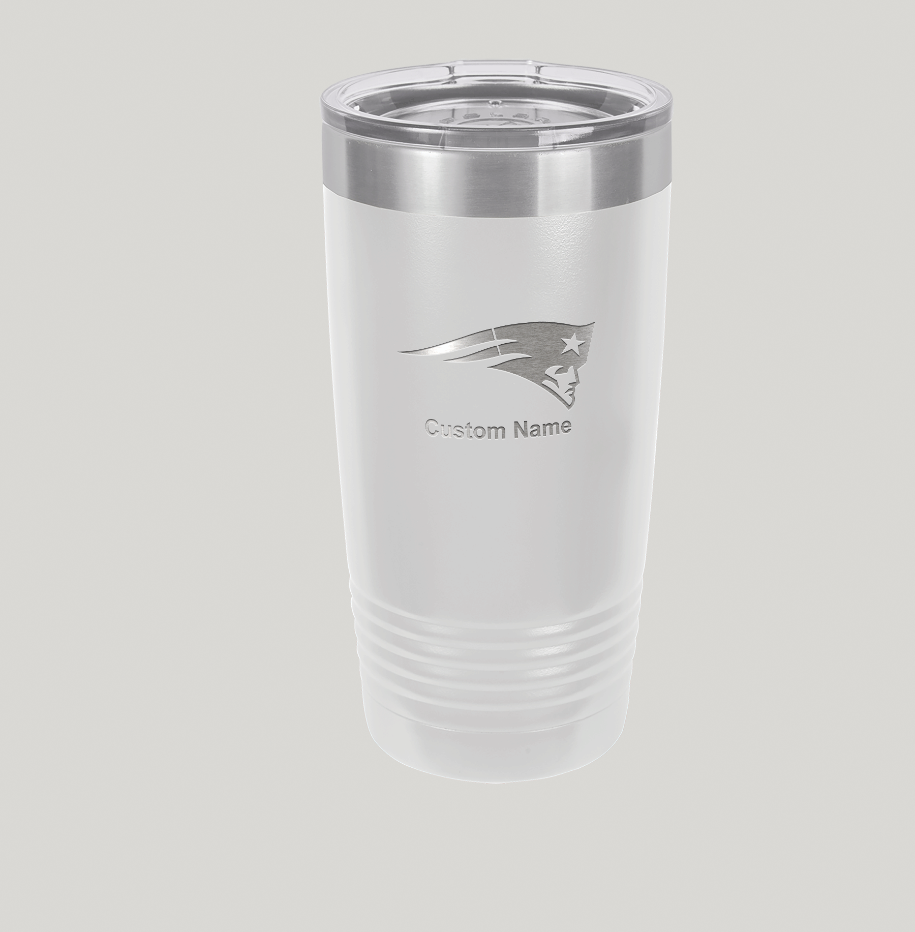 Personalized New England Patriots Polar Camel 20 oz Tumbler - Image 2