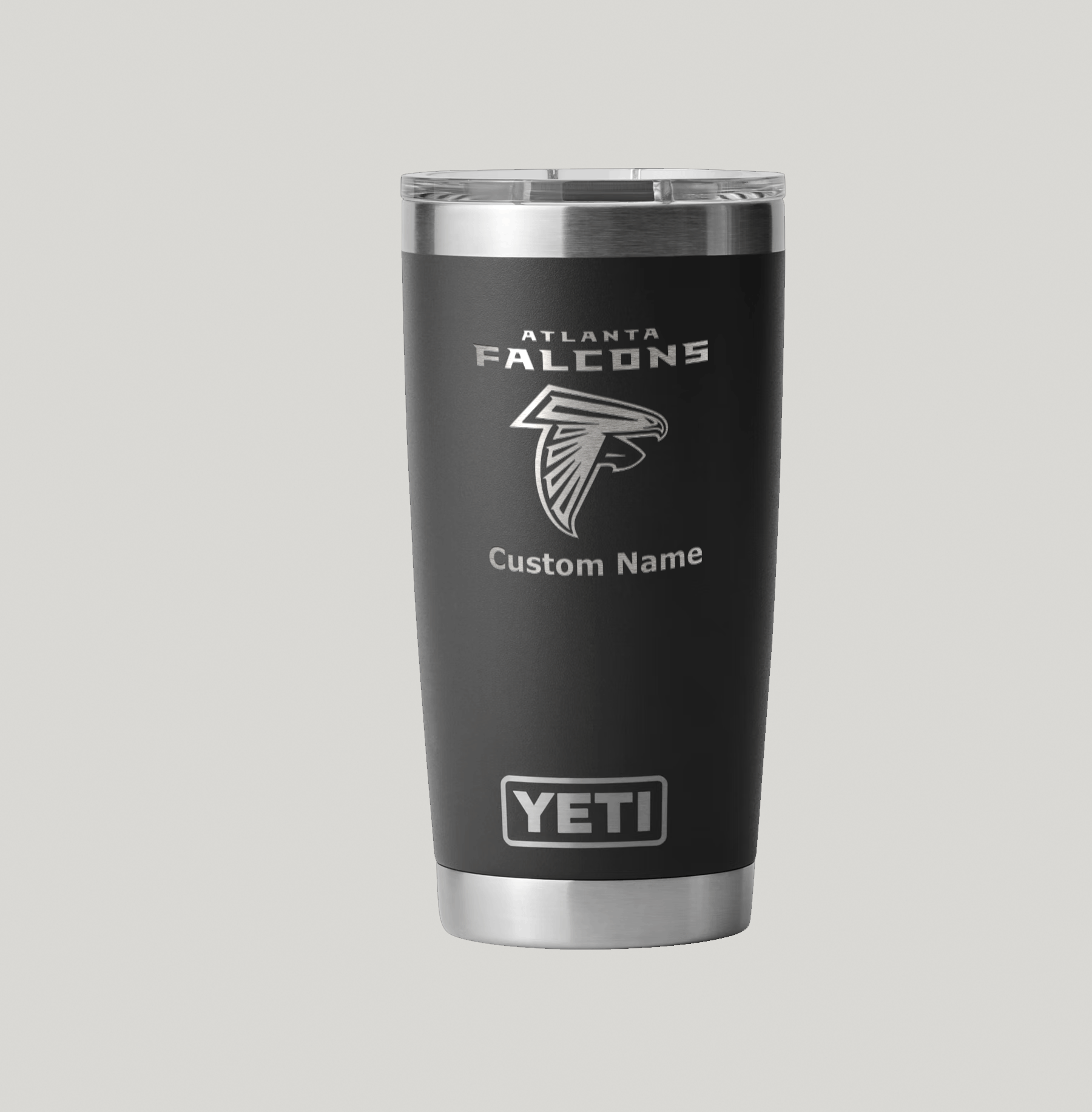 Personalized Atlanta Falcons Yeti 20 oz Rambler Tumbler