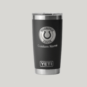 Personalized Indianapolis Colts Yeti 20 oz Rambler Tumbler