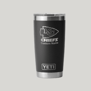 Personalized Kansas City Chiefs Yeti 20 oz Rambler Tumbler