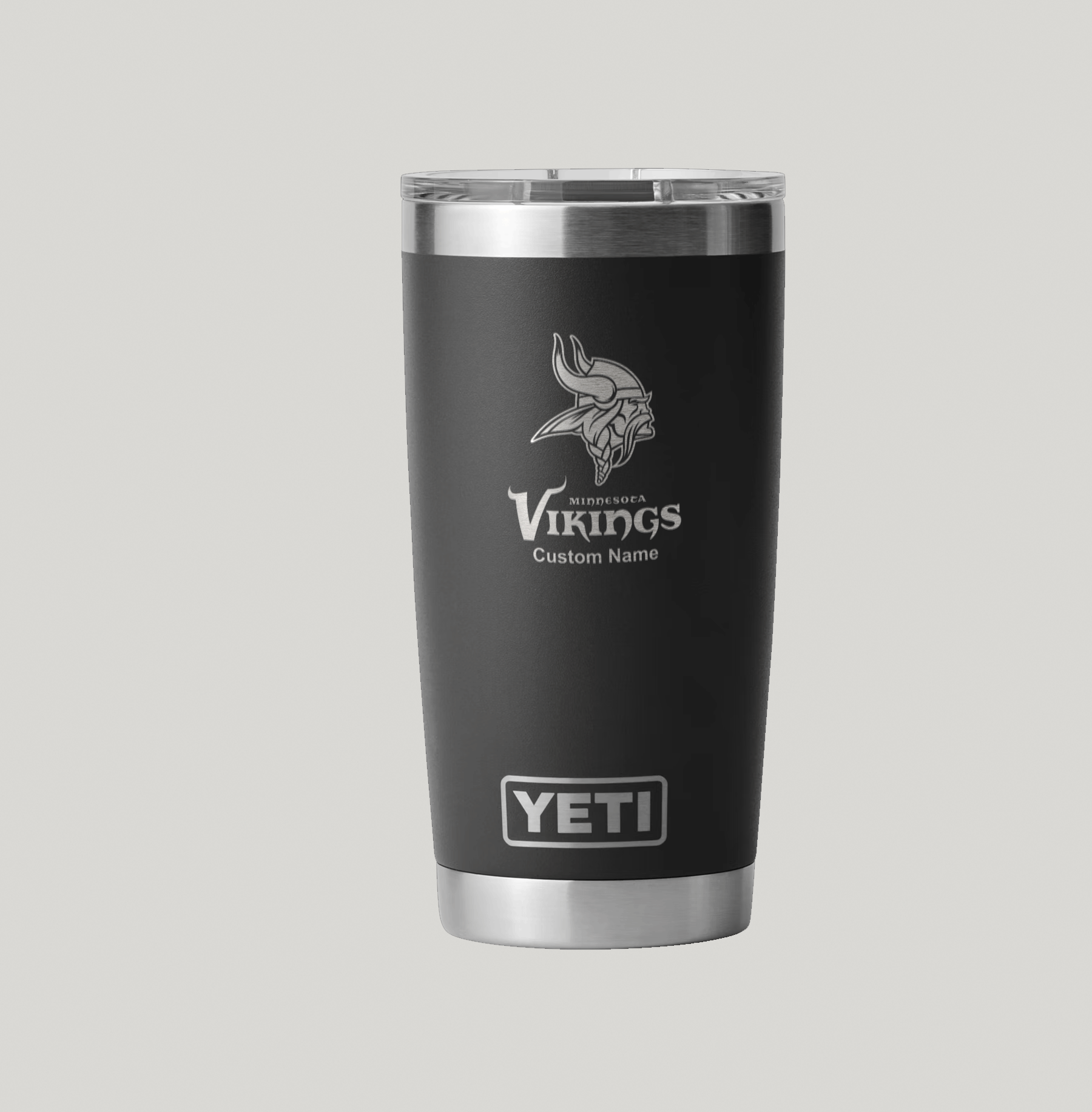 Personalized Minnesota Vikings Yeti 20 oz Rambler Tumbler