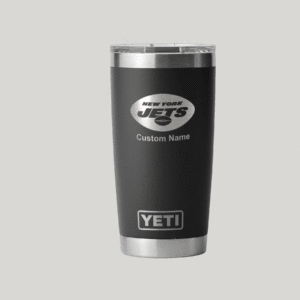 Personalized New York Jets Yeti 20 oz Rambler Tumbler