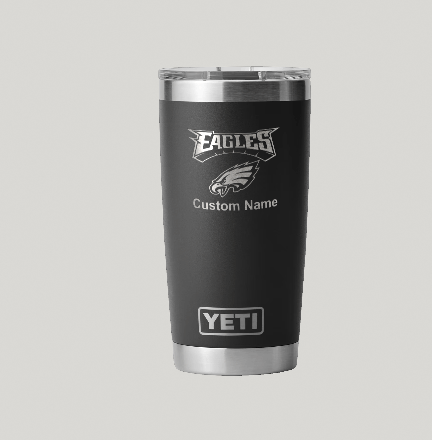 Personalized Philadelphia Eagles Yeti 20 oz Rambler Tumbler