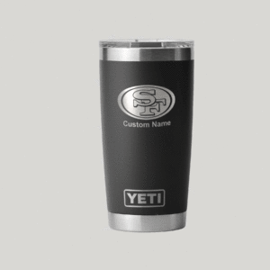 Personalized San Francisco 49ers Yeti 20 oz Rambler Tumbler
