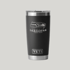 Personalized Seattle Seahawks Yeti 20 oz Rambler Tumbler