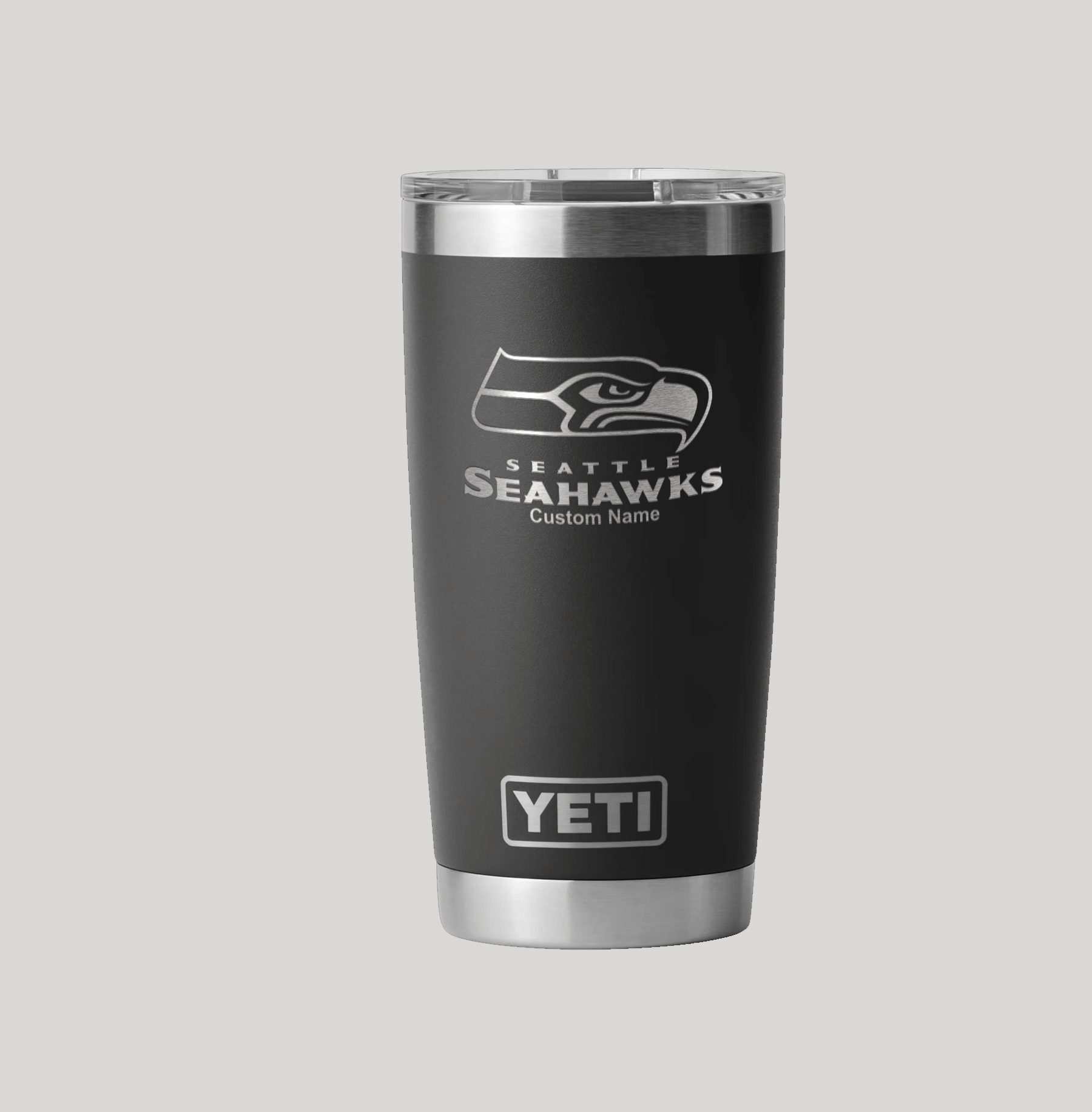 Personalized Seattle Seahawks Yeti 20 oz Rambler Tumbler