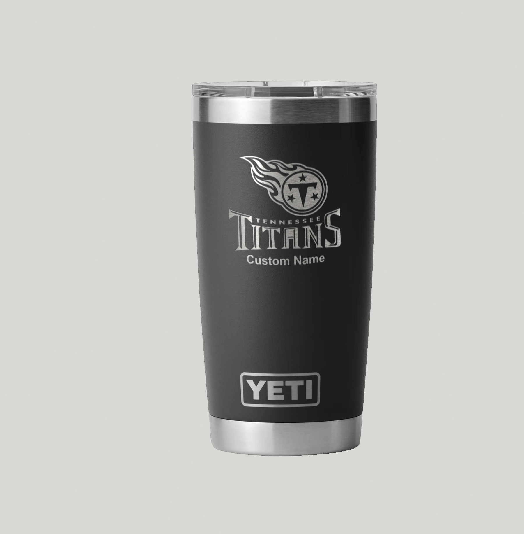Personalized Tennessee Titans Yeti 20 oz Rambler Tumbler