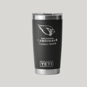 Personalized Arizona Cardinals Yeti 20 oz Rambler Tumbler
