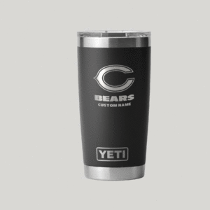 Personalized Chicago Bears Yeti 20 oz Rambler Tumbler