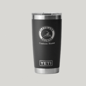 Personalized Cleveland Browns Yeti 20 oz Rambler Tumbler