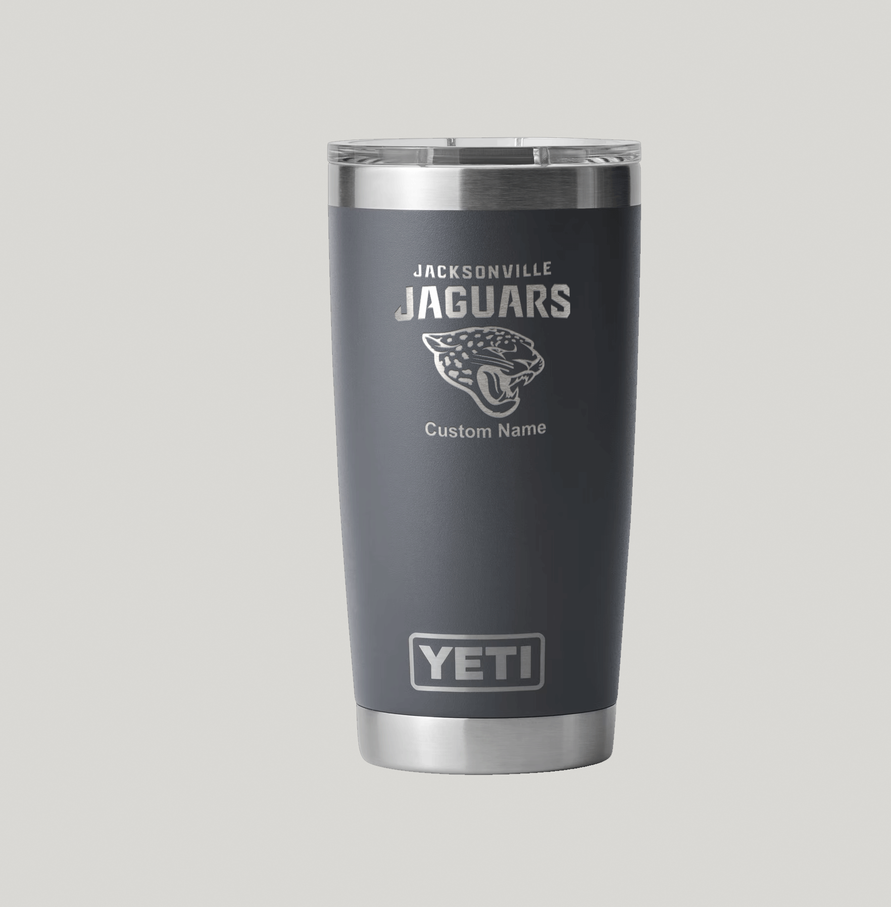 Personalized Jacksonville Jaguars Yeti 20 oz Rambler Tumbler - Image 2