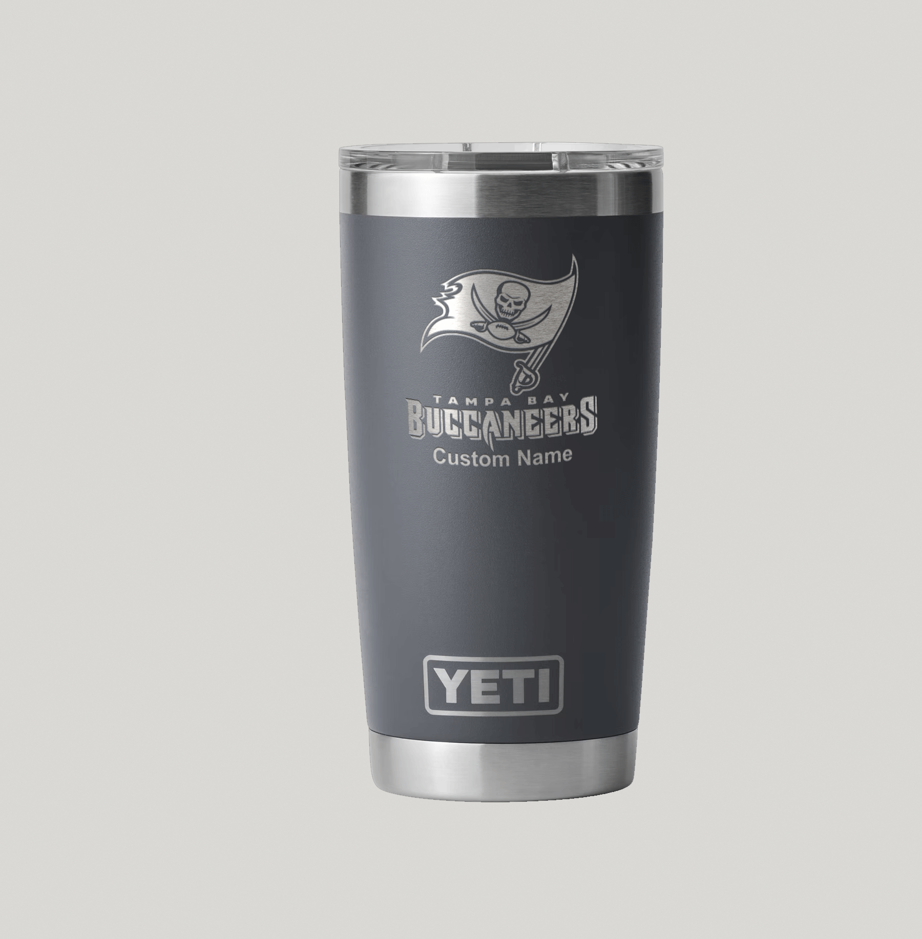 Personalized Tampa Bay Buccaneers Yeti 20 oz Rambler Tumbler - Image 2