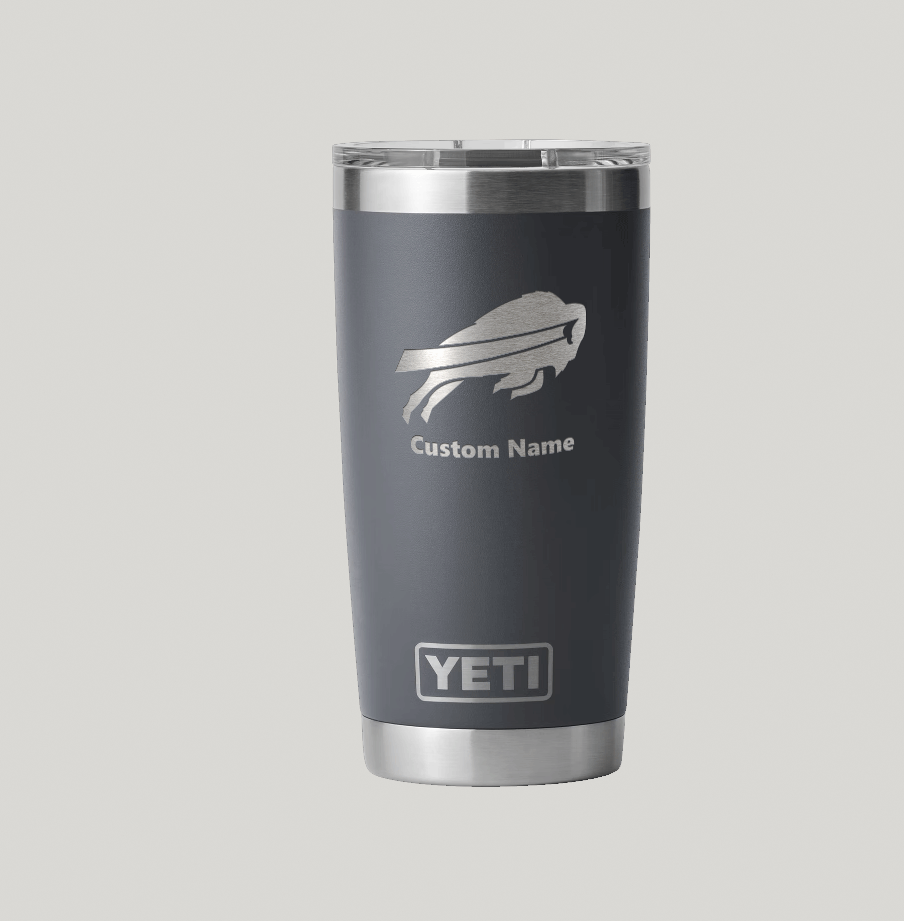 Personalized Buffalo Bills Yeti 20 oz Rambler Tumbler - Image 2