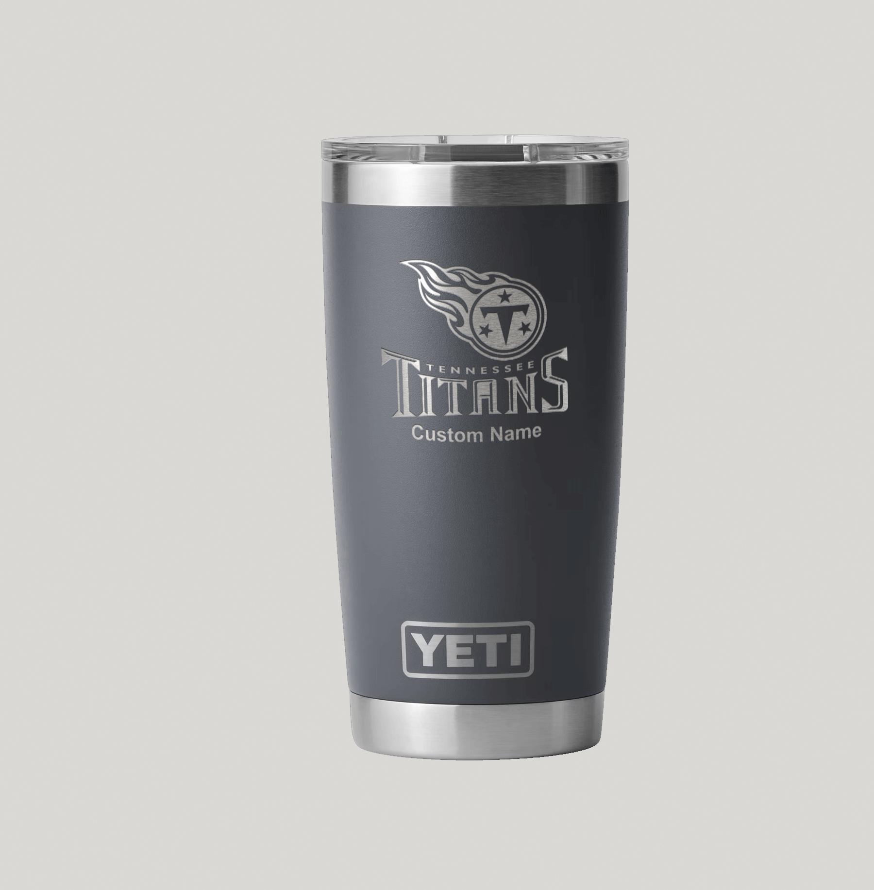 Personalized Tennessee Titans Yeti 20 oz Rambler Tumbler - Image 3