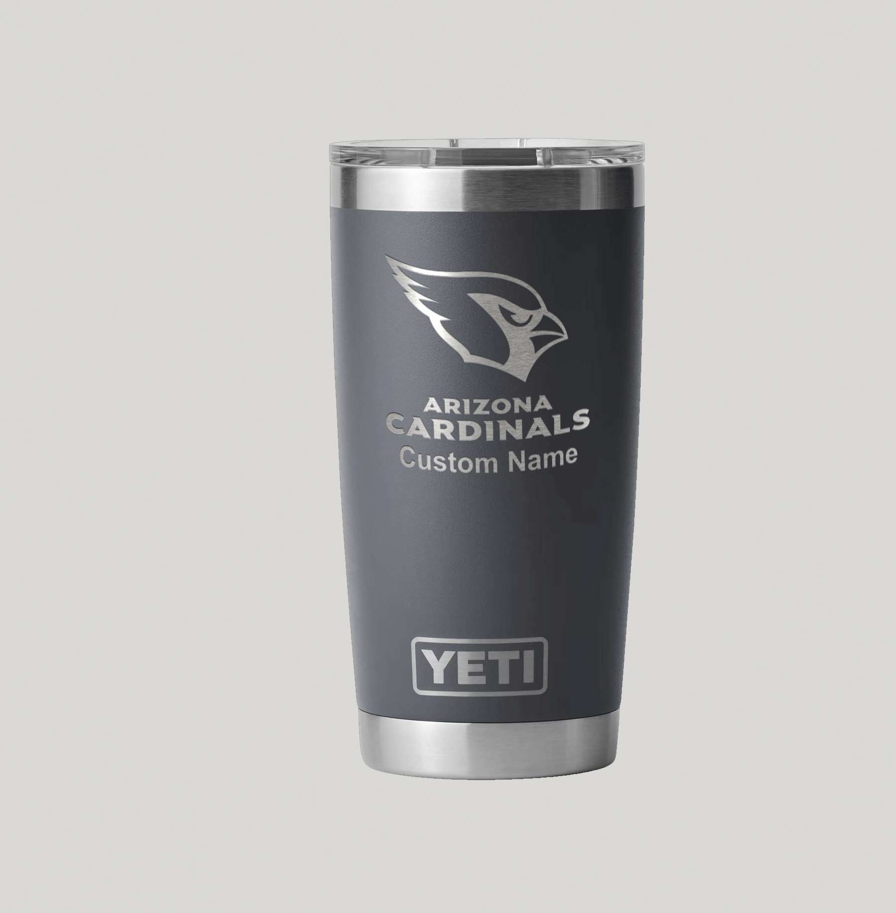 Personalized Arizona Cardinals Yeti 20 oz Rambler Tumbler - Image 2