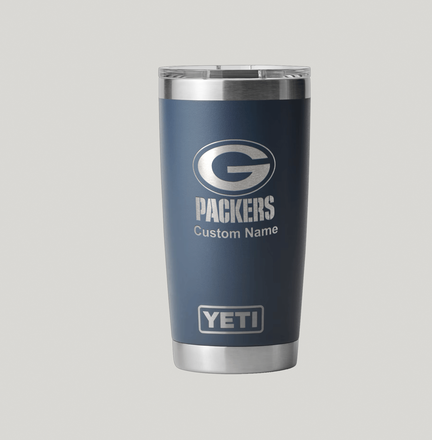 Personalized Green Bay Packers Yeti 20 oz Rambler Tumbler - Image 4